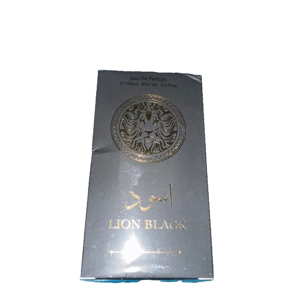 Lion Black Spray Perfume Eau De Parfum for Men - 100Ml/3.4Fl.Oz. - Men'S Fragran